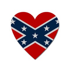 Rebel Flag  Heart Magnet by Jen1cherryboot88