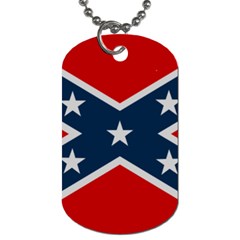 Rebel Flag  Dog Tag (two Sides) by Jen1cherryboot88