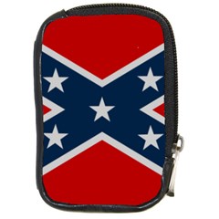 Rebel Flag  Compact Camera Leather Case by Jen1cherryboot88