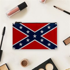 Rebel Flag  Cosmetic Bag (small) by Jen1cherryboot88