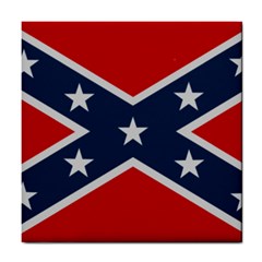 Rebel Flag  Tile Coaster by Jen1cherryboot88