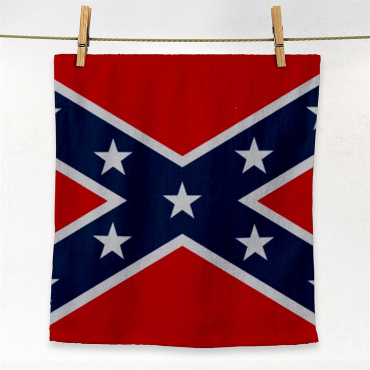 Rebel flag  Face Towel