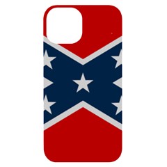 Rebel Flag  Iphone 14 Black Uv Print Case by Jen1cherryboot88