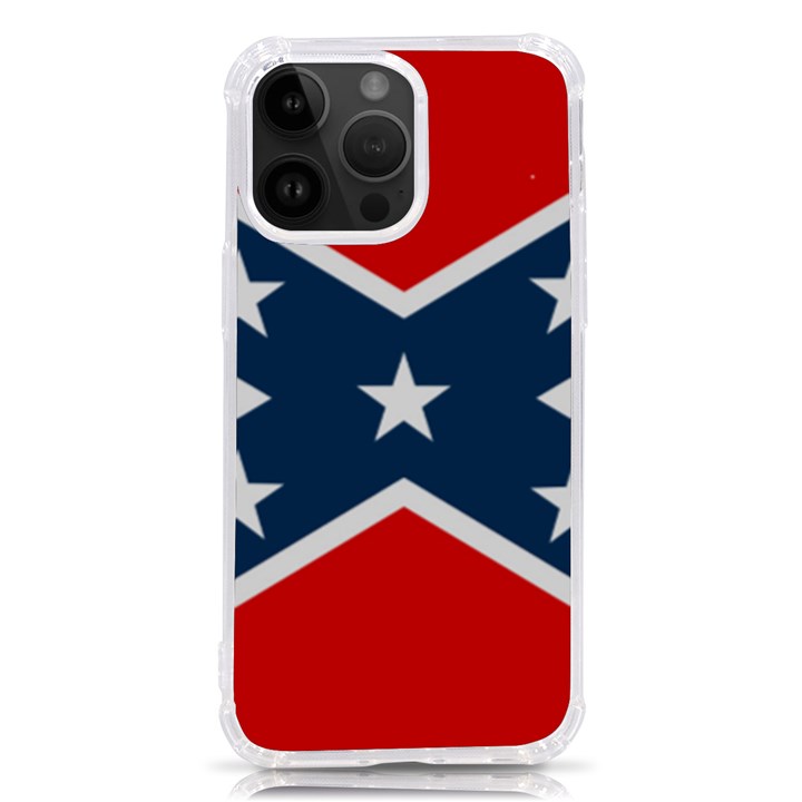 Rebel flag  iPhone 14 Pro Max TPU UV Print Case