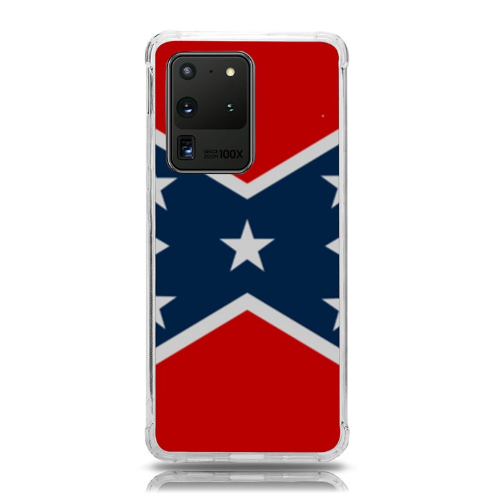 Rebel flag  Samsung Galaxy S20 Ultra 6.9 Inch TPU UV Case