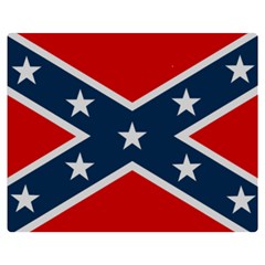 Rebel Flag  Premium Plush Fleece Blanket (medium) by Jen1cherryboot88