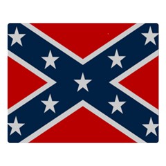 Rebel Flag  Premium Plush Fleece Blanket (large) by Jen1cherryboot88