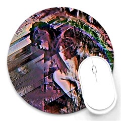 Prismatic Pride Round Mousepad by MRNStudios