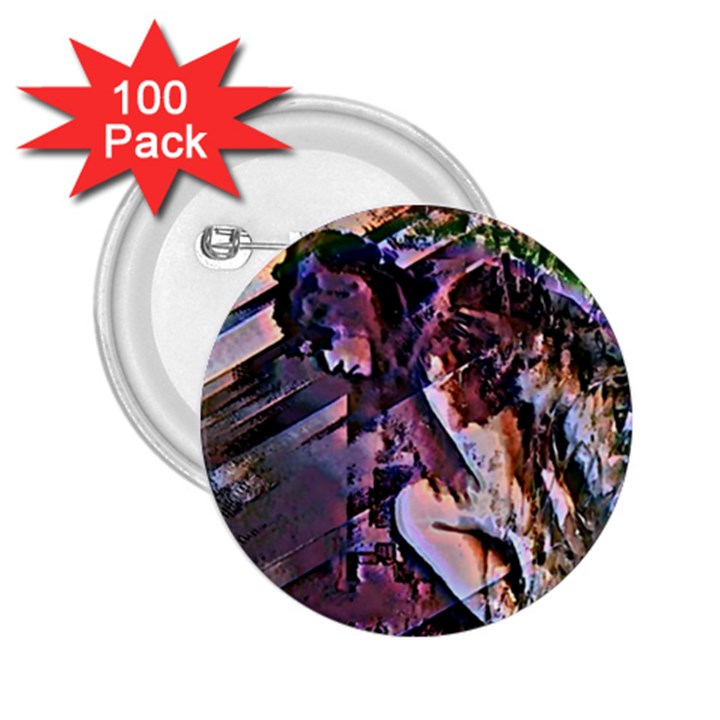 Prismatic Pride 2.25  Buttons (100 pack) 