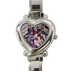 Prismatic Pride Heart Italian Charm Watch by MRNStudios