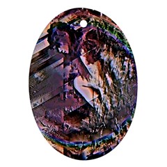 Prismatic Pride Oval Ornament (two Sides) by MRNStudios