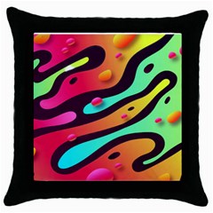  Black Throw Pillow Case