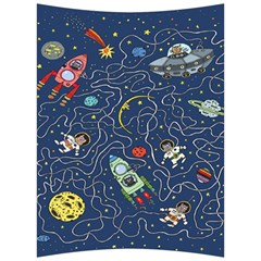 Cat Cosmos Cosmonaut Rocket Back Support Cushion