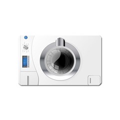 Washing Machines Home Electronic Magnet (name Card) by Cowasu