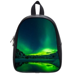 Iceland Aurora Borealis School Bag (small) by Cowasu