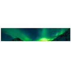 Iceland Aurora Borealis Large Premium Plush Fleece Scarf  by Cowasu