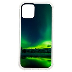 Iceland Aurora Borealis Iphone 12 Mini Tpu Uv Print Case	 by Cowasu