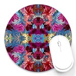 Roses Liquify  Round Mousepad Front