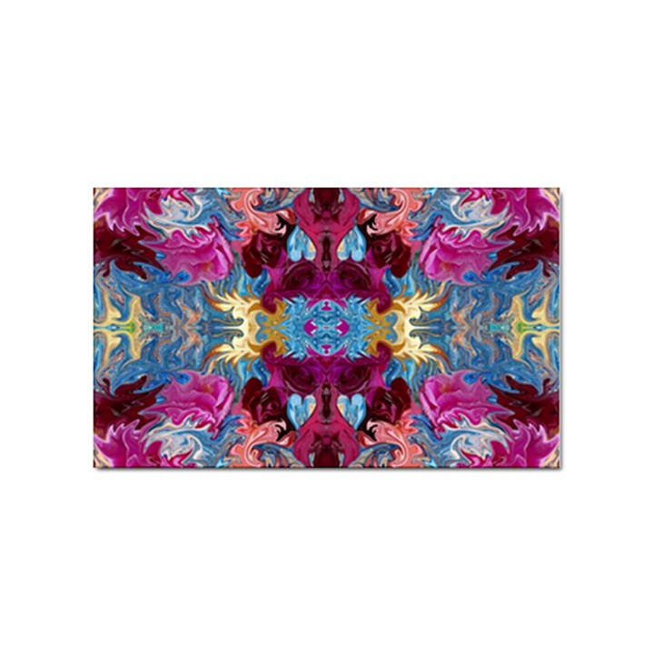 Roses Liquify  Sticker (Rectangular)