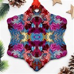 Roses Liquify  Ornament (Snowflake) Front