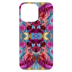 Roses Liquify  Iphone 14 Pro Max Black Uv Print Case