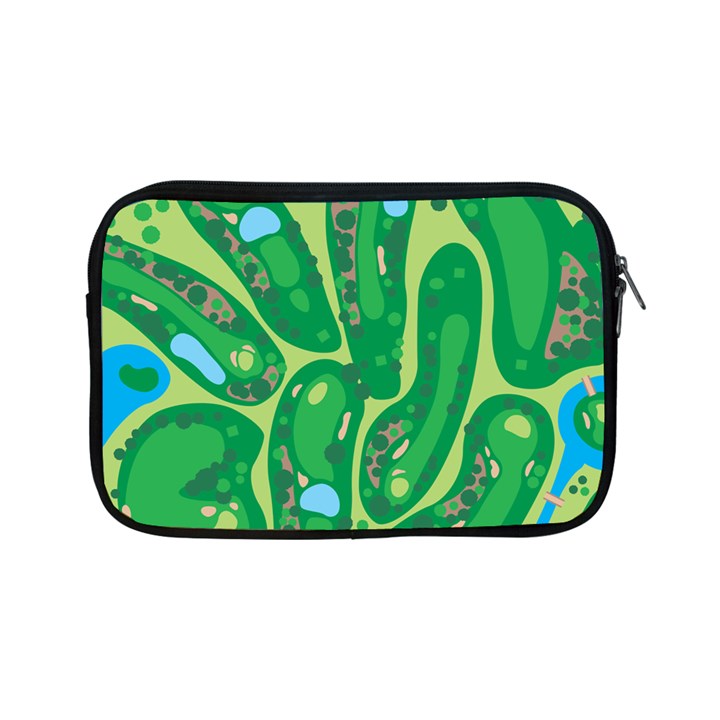 Golf Course Par Golf Course Green Apple iPad Mini Zipper Cases