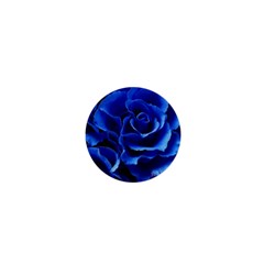 Blue Roses Flowers Plant Romance Blossom Bloom Nature Flora Petals 1  Mini Buttons by Cowasu