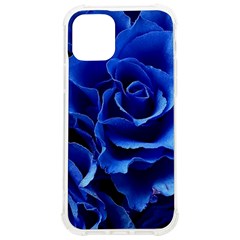 Blue Roses Flowers Plant Romance Blossom Bloom Nature Flora Petals Iphone 12/12 Pro Tpu Uv Print Case by Cowasu