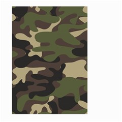 Texture Military Camouflage Repeats Seamless Army Green Hunting Large Garden Flag (two Sides) by Cowasu