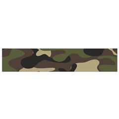 Texture Military Camouflage Repeats Seamless Army Green Hunting Small Premium Plush Fleece Scarf by Cowasu