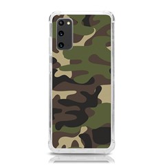 Texture Military Camouflage Repeats Seamless Army Green Hunting Samsung Galaxy S20 6 2 Inch Tpu Uv Case by Cowasu