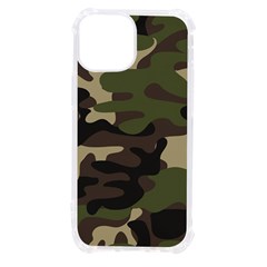 Texture Military Camouflage Repeats Seamless Army Green Hunting Iphone 13 Mini Tpu Uv Print Case