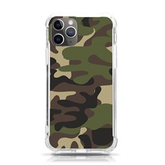 Texture Military Camouflage Repeats Seamless Army Green Hunting Iphone 11 Pro 5 8 Inch Tpu Uv Print Case by Cowasu