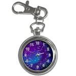 Realistic Night Sky With Constellations Key Chain Watches Front