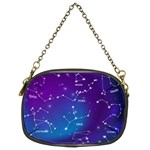 Realistic Night Sky With Constellations Chain Purse (Two Sides) Front