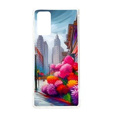 Flowers In The City  Samsung Galaxy Note 20 Tpu Uv Case by amiisukyokcreatives