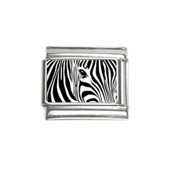 Animal Cute Pattern Art Zebra Italian Charm (9mm) by Amaryn4rt