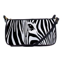 Animal Cute Pattern Art Zebra Shoulder Clutch Bag by Amaryn4rt