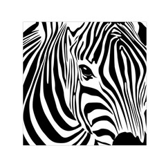 Animal Cute Pattern Art Zebra Square Satin Scarf (30  X 30 ) by Amaryn4rt