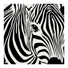 Animal Cute Pattern Art Zebra Banner And Sign 3  X 3  by Amaryn4rt