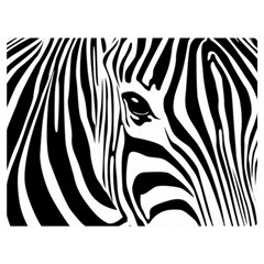 Animal Cute Pattern Art Zebra Premium Plush Fleece Blanket (extra Small) by Amaryn4rt