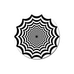 Spider Web Hypnotic Magnet 3  (Round) Front