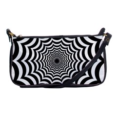 Spider Web Hypnotic Shoulder Clutch Bag by Amaryn4rt