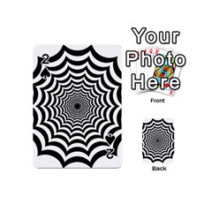 Spider Web Hypnotic Playing Cards 54 Designs (mini)