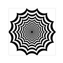 Spider Web Hypnotic Square Satin Scarf (30  X 30 ) by Amaryn4rt