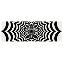 Spider Web Hypnotic Banner And Sign 12  X 4 