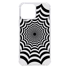 Spider Web Hypnotic Iphone 13 Pro Max Tpu Uv Print Case by Amaryn4rt