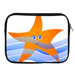 Beach Sea Shell Swimming Apple Ipad 2/3/4 Zipper Cases