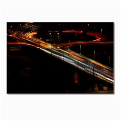 Highway Night Lighthouse Car Fast Postcard 4 x 6  (pkg Of 10)