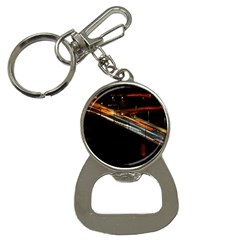 Highway Night Lighthouse Car Fast Bottle Opener Key Chain